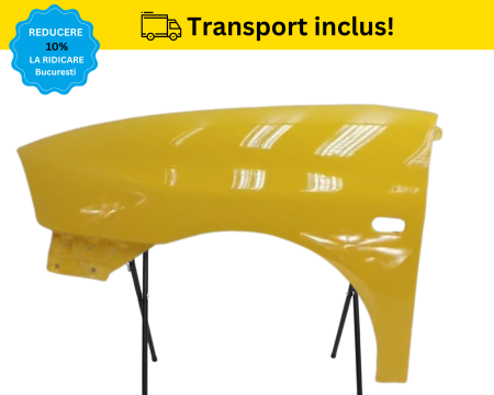 SEAT - Aripa fata stanga Seat Ibiza 6L 2002-2008 Galben VOPSITA