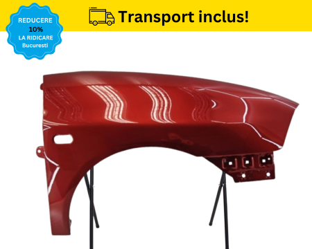 SEAT - Aripa fata dreapta Seat Ibiza/Cordoba 6L 2002-2008 Rosu VOPSITA