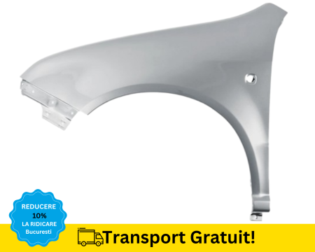 FABIA 1 1999-2007 - Aripa fata stanga Skoda Fabia 1 6Y 1999-2007 Gri 9102 VOPSITA