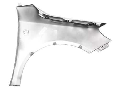 Aripa fata stanga Skoda Fabia 5J 2007-2014 Alb LF9E [1]