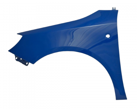 Fabia 2 2007-2014 - Aripa fata stanga Skoda Fabia 5J 2007-2014 Albastru 4590 F5K