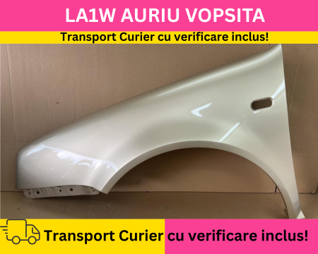 GOLF 4 IV 1998-2003 - Aripa fata stanga Volkswagen Golf IV 4 1998-2002 Bej LA1W VOPSITA