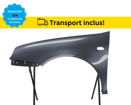 VOLKSWAGEN - Aripa fata stanga Volkswagen Golf IV 4 1998-2002 Gri LC7V VOPSITA