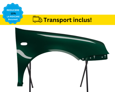 VOLKSWAGEN - Aripa fata dreapta Volkswagen Golf IV 4 1998-2002 Verde LC6M VOPSITA