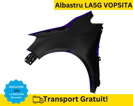Aripa fata dreapta Volkswagen Golf Plus 2005-2014 Albastru LA5G VOPSITA [1]