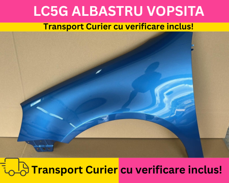 VOLKSWAGEN - Aripa fata stanga Volkswagen Golf V 5 2003-2008 Hatchback Albastru LC5G