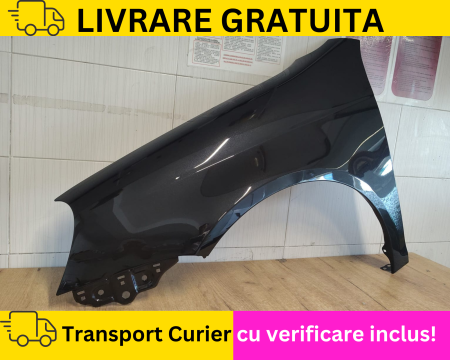 GOLF 5 V VARIANT - Aripa fata stanga Negru LC9Z vopsita Volkswagen Jetta Golf V 5 Variant break 2005-2010