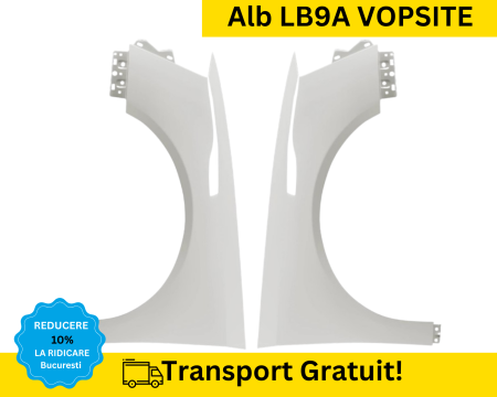 PASSAT B6 2005-2010 - Aripi fata Volkswagen Passat B6 2005-2010 Alb LB9A VOPSITE