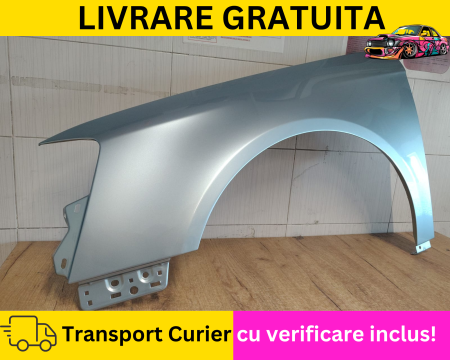 Aripa fata stanga Volkswagen Passat B6 2005-2010 Albastru LB5M