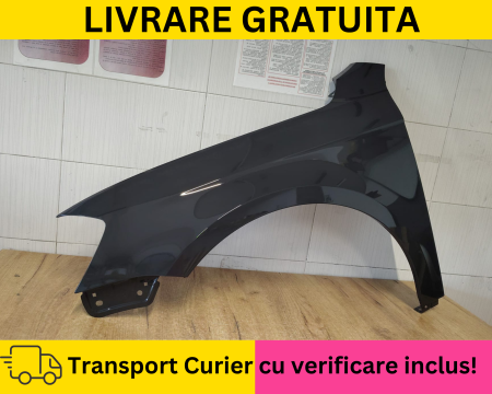 PASSAT B7 2010-2014 - Aripa stanga fata Gri LI7F VOPSITA Volkswagen Passat B7 2010-2014