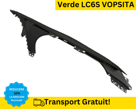 Aripa fata stanga Volkswagen Passat B6 2005-2010 Verde LC6S VOPSITA [1]