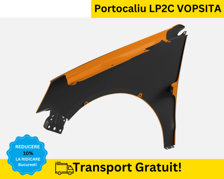 Aripa fata dreapta Volkswagen Polo 9N 2005-2009 Portocaliu LP2C VOPSITA [1]