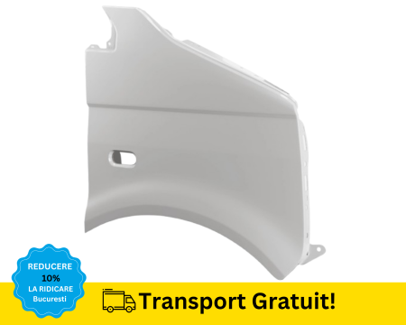 TRANSPORTER 2003-2026 - Aripa fata Dreapta Volkswagen Transporter T5 2003-2014 ALB LB9A VOPSITA