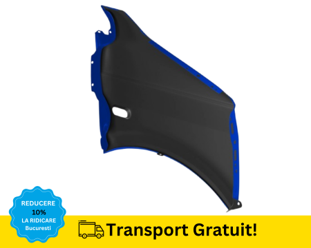 Aripa fata stanga Volkswagen Transporter T5 2003-2014 ALBASTRU LA5K VOPSITA [1]