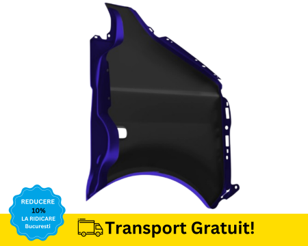 Aripa fata stanga Volkswagen Transporter T5 2003-2014 ALBASTRU LD5Q VOPSITA [1]