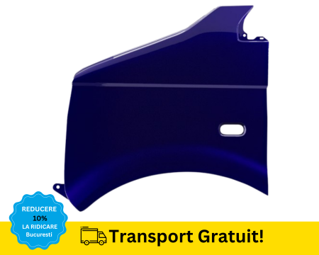 TRANSPORTER 2003-2026 - Aripa fata stanga Volkswagen Transporter T5 2003-2014 ALBASTRU LD5Q VOPSITA