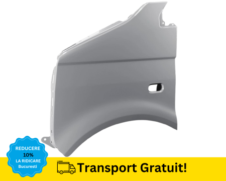 TRANSPORTER 2003-2026 - Aripa fata stanga Volkswagen Transporter T5 2003-2014 Gri LA7W VOPSITA