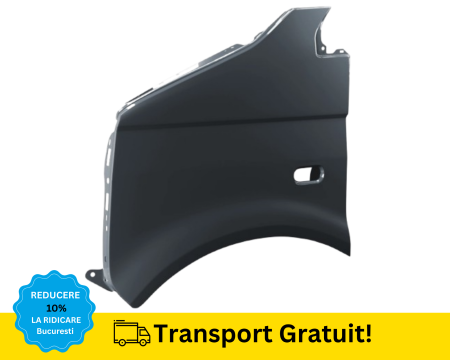TRANSPORTER 2003-2026 - Aripa fata stanga Volkswagen Transporter T5 2003-2014 Gri LD7U VOPSITA