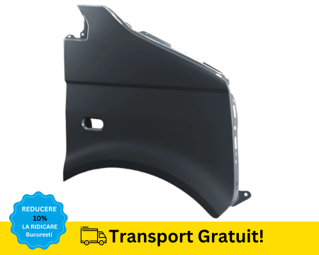TRANSPORTER 2003-2026 - Aripa fata Dreapta Volkswagen Transporter T5 2003-2014 Gri LD7U VOPSITA