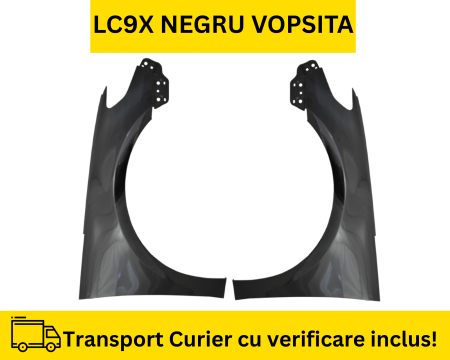 PASSAT CC 2008-2017 - Aripi fata VW Passat CC 2008-2017 LC9X Negru la culoare VOPSITE