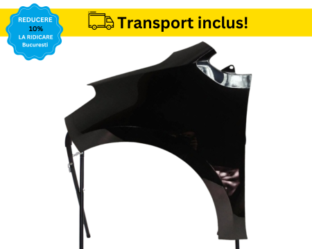 UP 2012-2023 - Aripa fata stanga VW UP E-UP 2016-2023 NEGRU VOPSITA