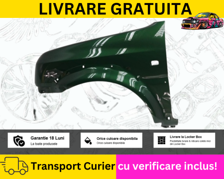 SUZUKI - Aripa stanga fata Verde Suzuki Jimny 1998-2012 VOPSITA TU Alegi culoarea