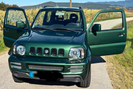 Aripa stanga fata Verde Suzuki Jimny 1998-2012 VOPSITA TU Alegi culoarea [1]