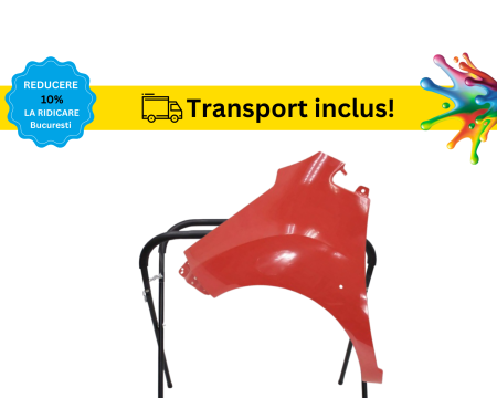 Aripa Fata Chevrolet SPRAK 2010-2014 Negru Gri Albastru Verde Alb Auriu Portocaliu la culoarea masini vopsita [4]