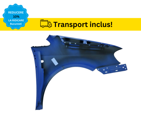 Aripa fata VW CADDY 2004-2010 ALBASTRU LA5C Stanga VOPSITA [1]