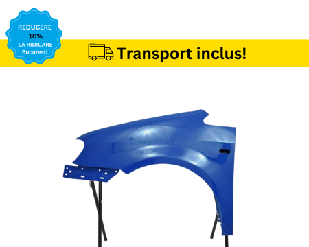 CADDY 2004-2010 - Aripa fata VW CADDY 2004-2010 ALBASTRU LA5C Stanga VOPSITA