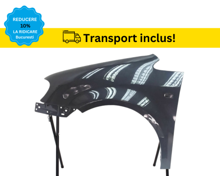 CADDY 2004-2010 - Aripa fata VW CADDY 2004-2010 NEGRU Stanga VOPSITA