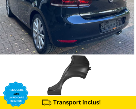 VOLKSWAGEN - Aripa spate VW Golf 6 Hatchback 2008-2012 4 usi NEVOPSITA Stanga 