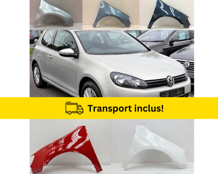 Aripa fata VW Golf 6 VI 2008-2012 Negru Gri Albastru Alb Rosu vopsita la culoarea masini