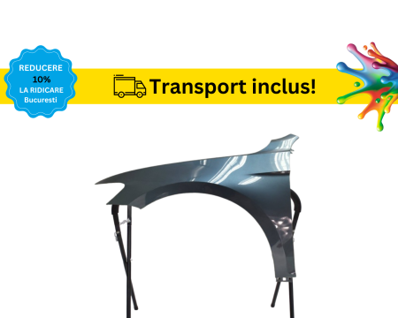 Aripa Fata VW Passat B8 2014-2021 Negru Gri Alb Albastru Verde Auriu Visiniu la culoarea masini vopsita [6]