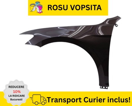 VOLKSWAGEN - Aripa stanga Fata VW Passat B8 2014-2023 Rosu la culoare VOPSITA