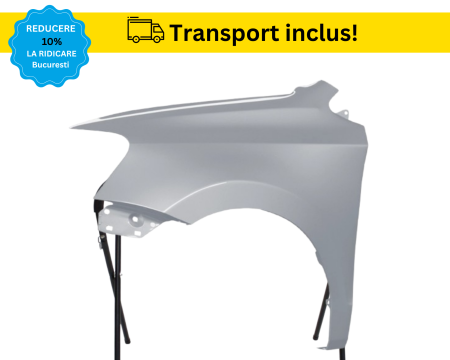 VOLKSWAGEN - Aripa stanga Fata VW Polo 6R 6C 2009-2017 Gri LA7W VOPSITA