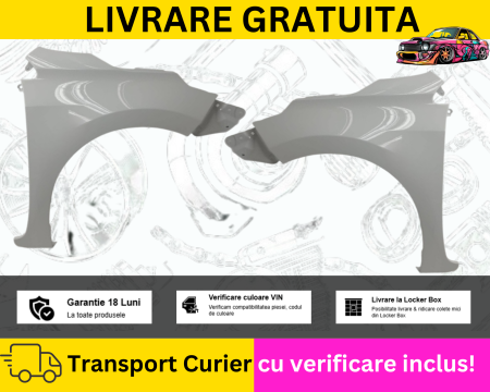 COROLLA 2013-2017 - Aripi fata Alb 040 070 Toyota Corolla Sedan E18 2013-2018 VOPSITA TU Alegi culoarea