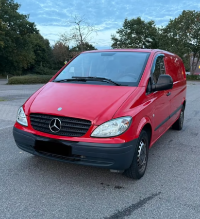 Aripa dreapta fata Rosu 3534 Mercedes Vito Viano W639 2003-2010 VOPSITA TU Alegi culoarea [1]