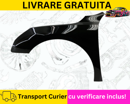 508 - Aripa stanga fata Negru Peugeot 508 2010-2018 VOPSITA TU Alegi culoarea