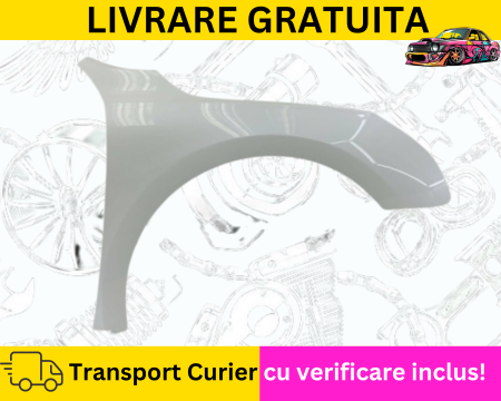 508 - Aripa dreapta fata Alb Peugeot 508 2010-2018 VOPSITA TU Alegi culoarea