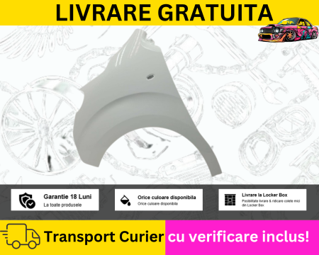 CITROEN - Aripa stanga fata Alb Peugeot Toyota Citroen Expert Proace Jumpy 2016-2025 VOPSITA TU Alegi culoarea