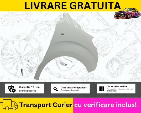 CITROEN - Aripa dreapta fata Alb Peugeot Toyota Citroen Expert Proace Jumpy 2016-2025 VOPSITA TU Alegi culoarea