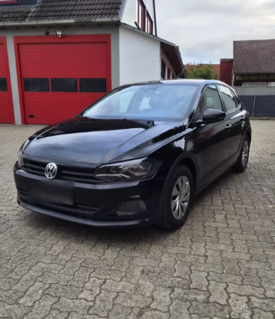 Aripa stanga fata Negru lucios Volkswagen Polo 6 VI 2017-2021 VOPSITA Tu alegi culoarea [1]