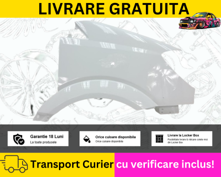 SPRINTER 2000-2026 - Aripa dreapta fata Alba Mercedes Sprinter W906 2006-2013 VOPSITA TU Alegi culoarea