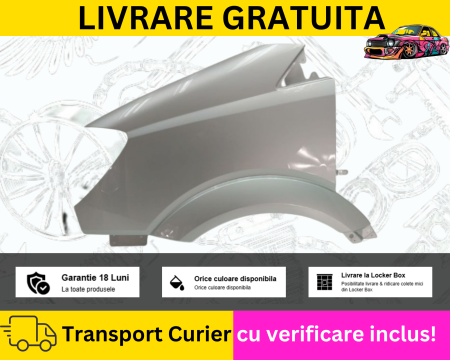 SPRINTER 2000-2026 - Aripa stanga fata Gri Argintiu Mercedes Sprinter W906 2006-2013 VOPSITA TU Alegi culoarea