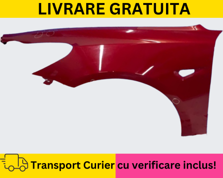 MODEL 3 - Aripa stanga fata Rosu Visiniu PPMR VOPSITA Tesla Model 3 2017-2023