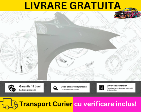 GOLF SPORTVAN 2014-2020 - Aripa dreapta fata Alba Volkswagen Golf SPORTSVAN 2014-2020 VOPSITA TU Alegi culoarea