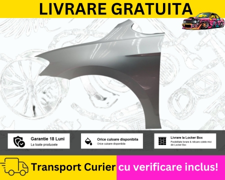 GOLF SPORTVAN 2014-2020 - Aripa stanga fata Gri Volkswagen Golf SPORTSVAN 2014-2020 VOPSITA TU Alegi culoarea