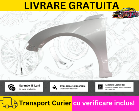 CRUZE 2009-2017 - Aripa stanga fata Gri Chevrolet Cruze 2009-2017 VOPSITA TU Alegi culoarea