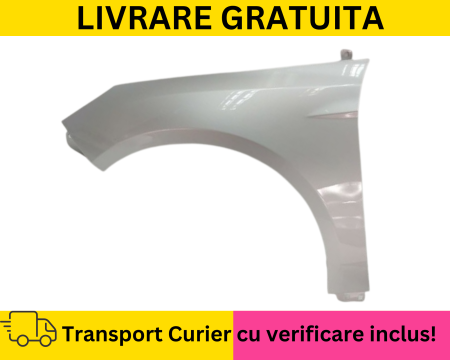 FOCUS MK3 2012-2017 - Aripa stanga fata Gri Argintiu Moondust silver VOPSITA Ford Focus MK3 III 2012-2017